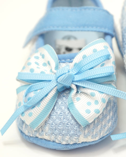 Blue Ribbon Princess Shoes