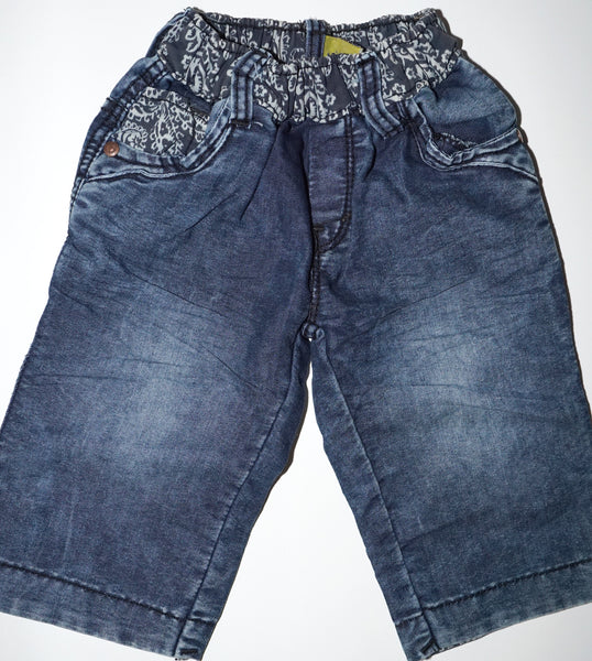 Embroidered Numbers Denim Pants for the Boys