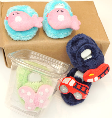 Character Fleece Booties