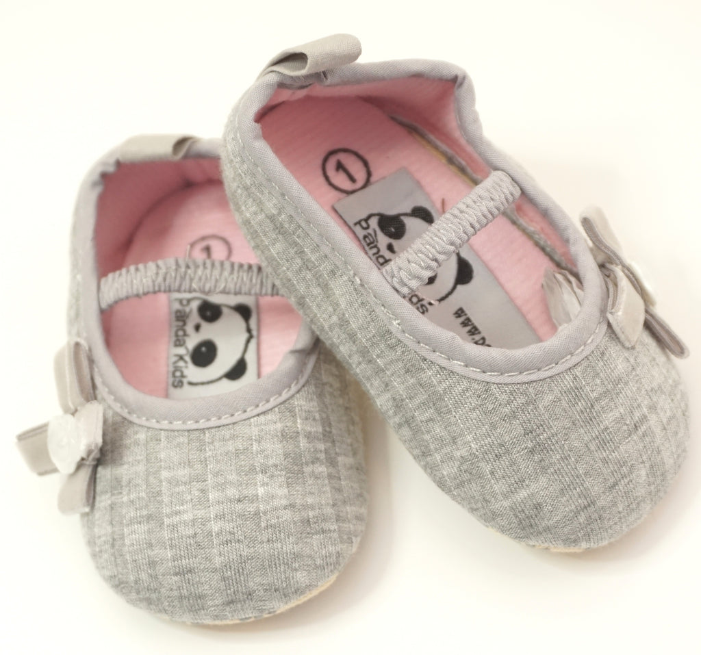 Grey Ballerina Shoes