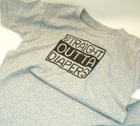 Straight Outta Diaper Shirt