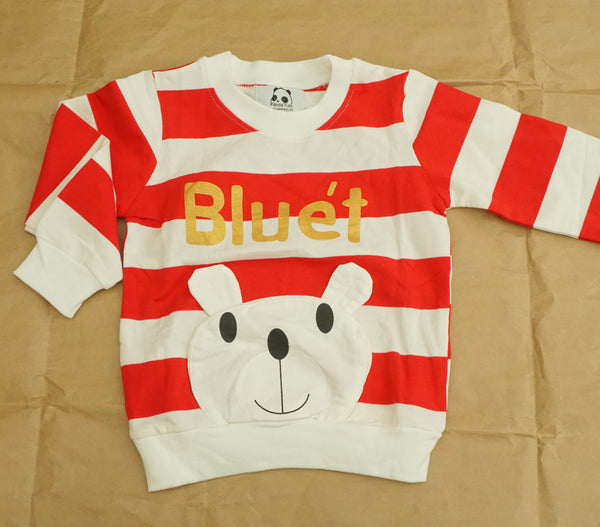 Stripe A Bear Sweater